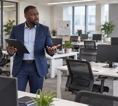 Responsable confronté à la gestion des retards et absences